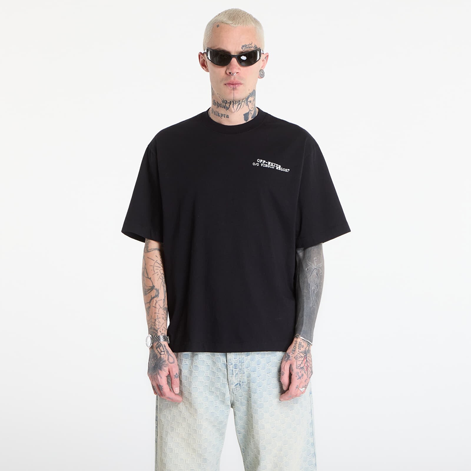 T-shirt Off-White Type Machine Arrow S/S Skate Tee Black XXL