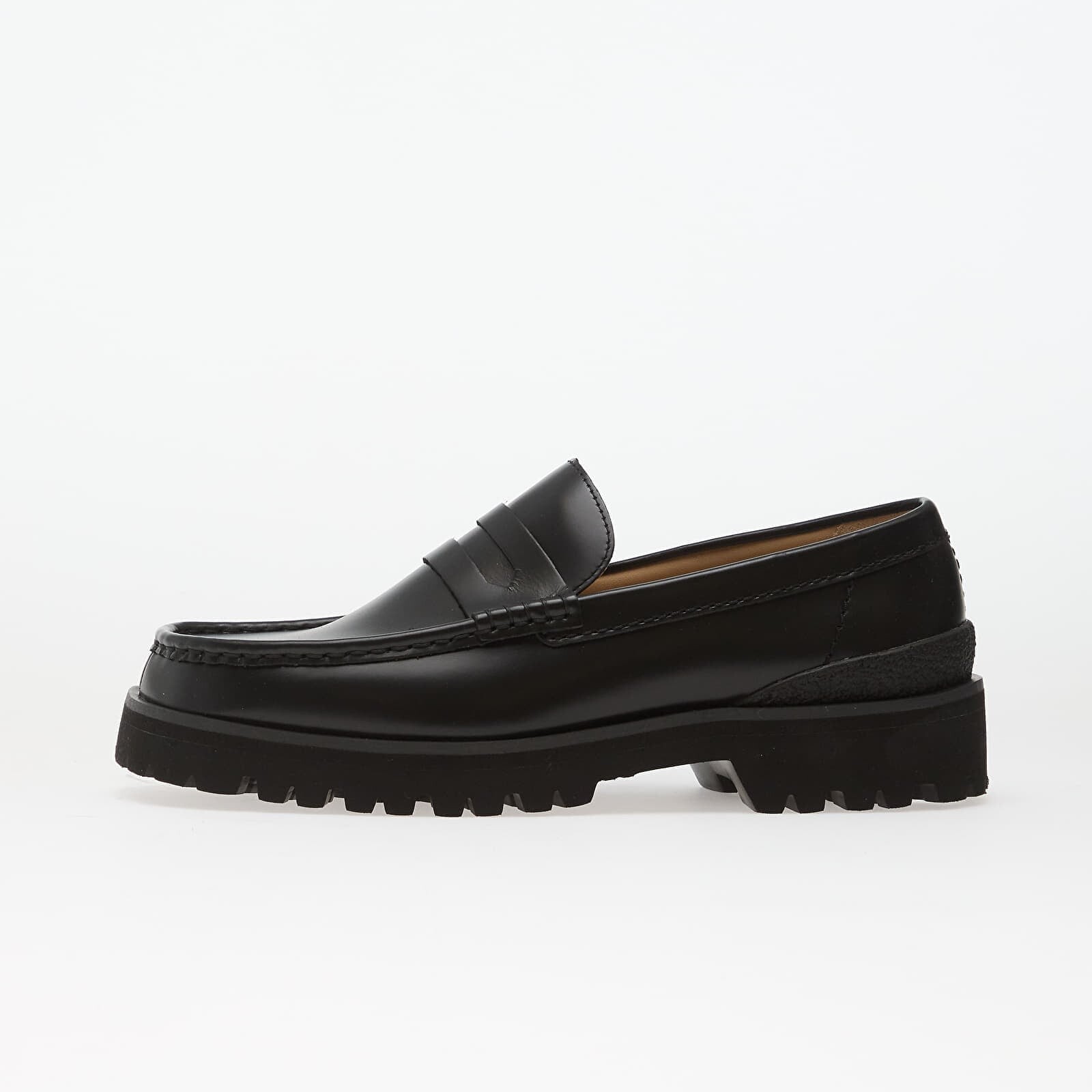 Sneakers Clarks Originals Yukoner Penny Black Leather UK 7.5