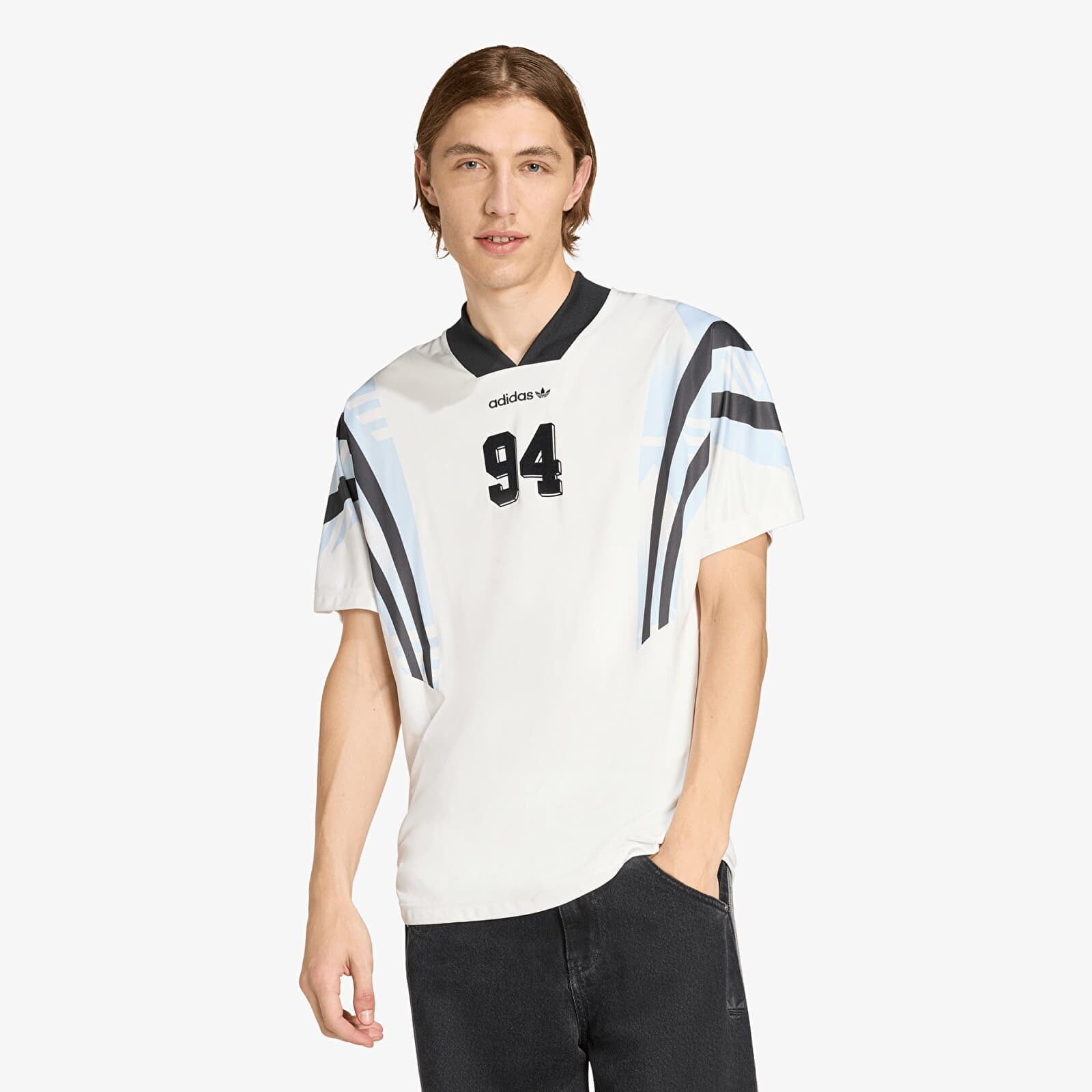 adidas Santiago Aop Infill Jersey Cloud White L