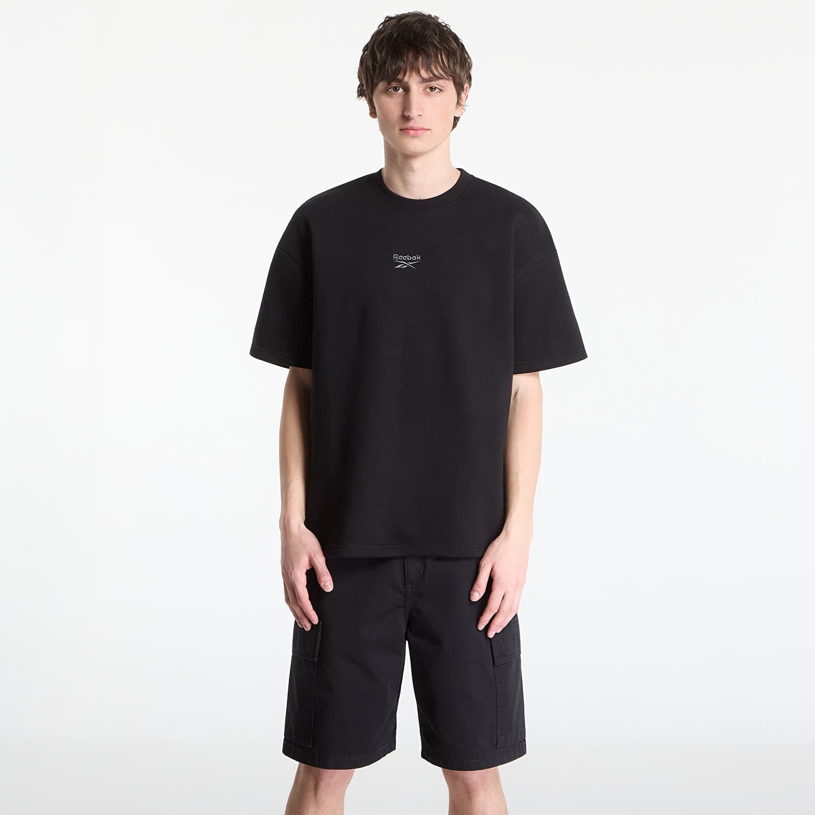 Sweatshirt Reebok Wardrobe Essentials T-Shirt Black M
