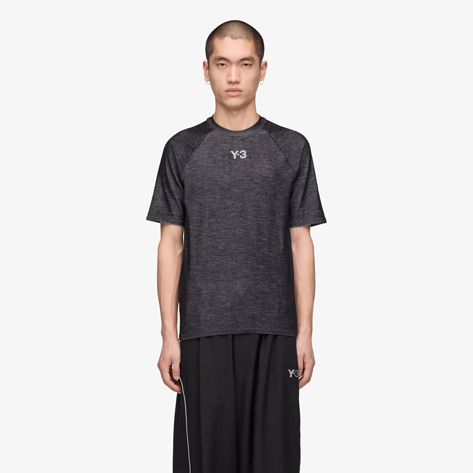 T-shirt Y-3 x Mercedes-AMG PETRONAS Formula One Team Engineered T Shirt Black L