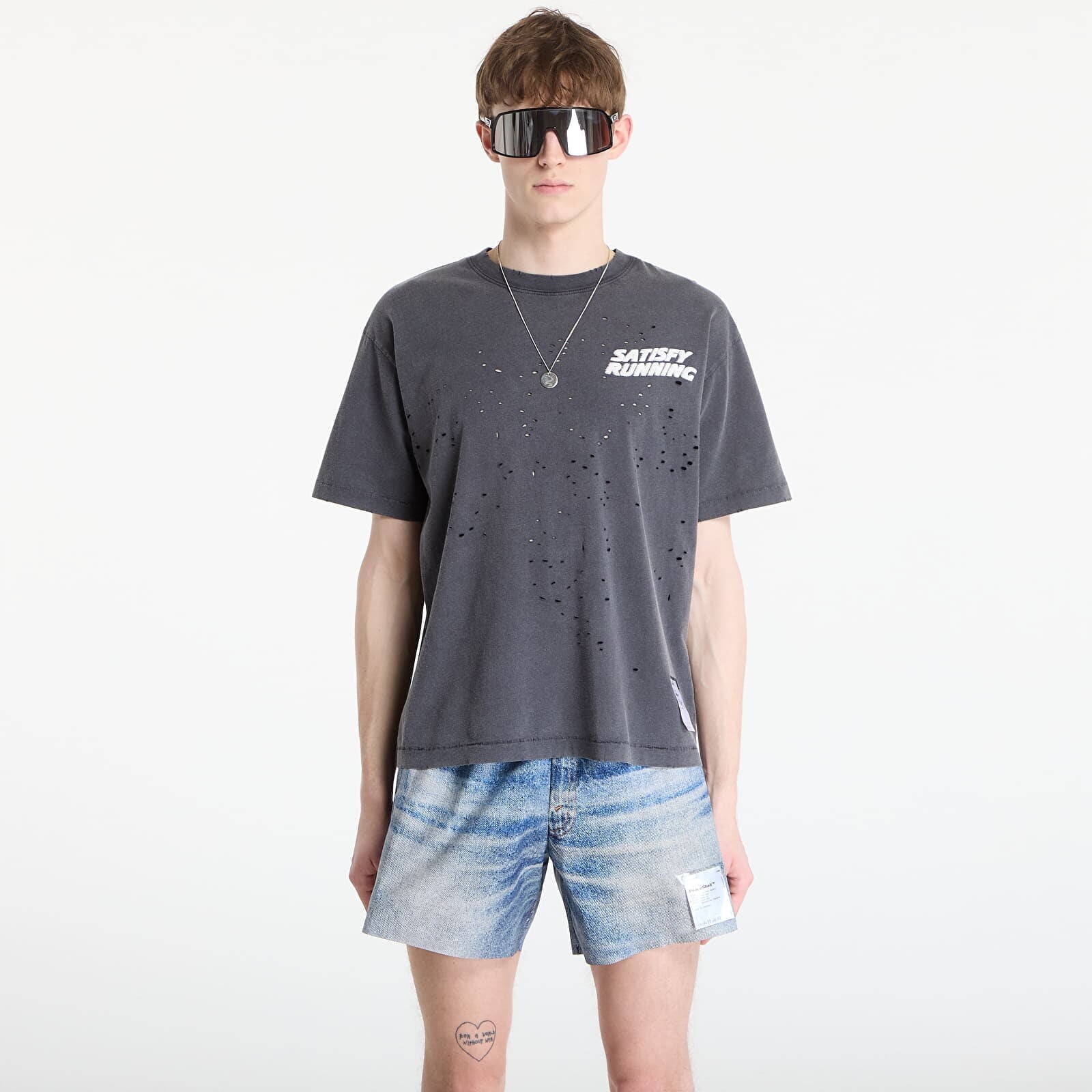 T-shirt Satisfy MothTech T-Shirt Aged Black XL