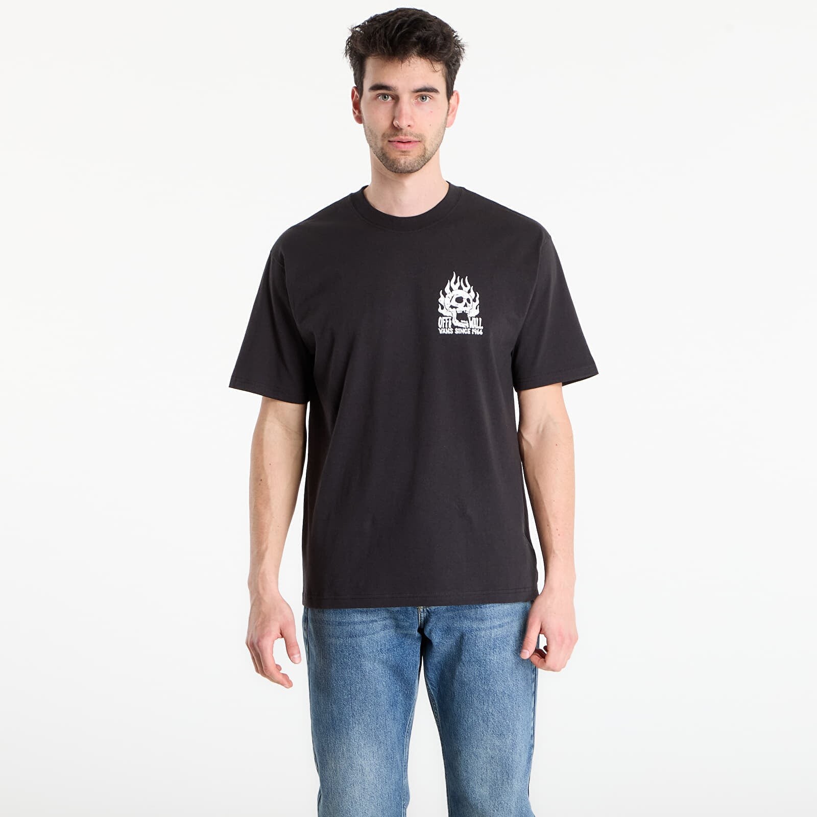 T-shirt Vans Off The Wall Fever SS Tee Black S