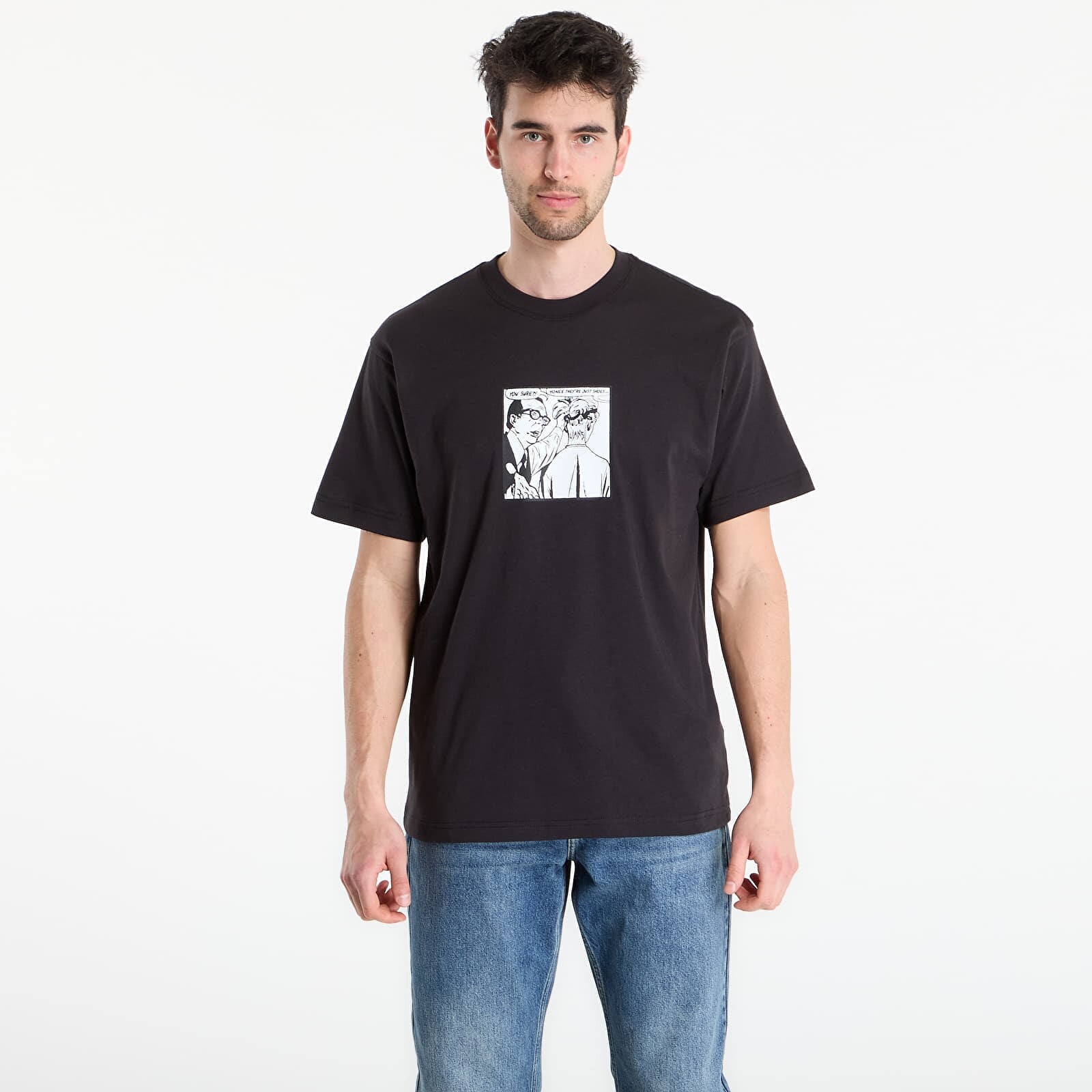 T-shirt Vans They Are Just Shoes Loose T-shirt Black S