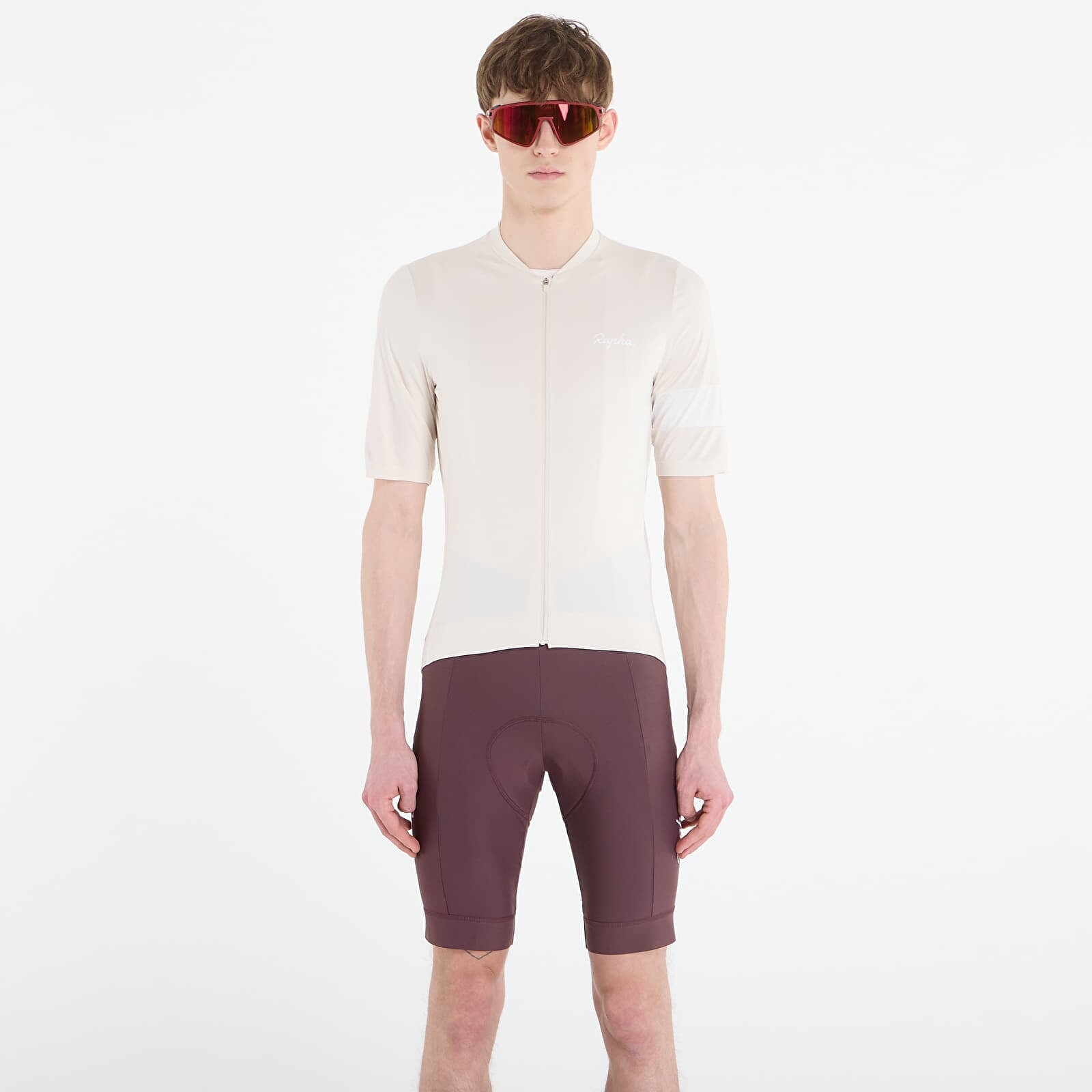 Jersey Rapha Men's Core Jersey Off-White/ White S