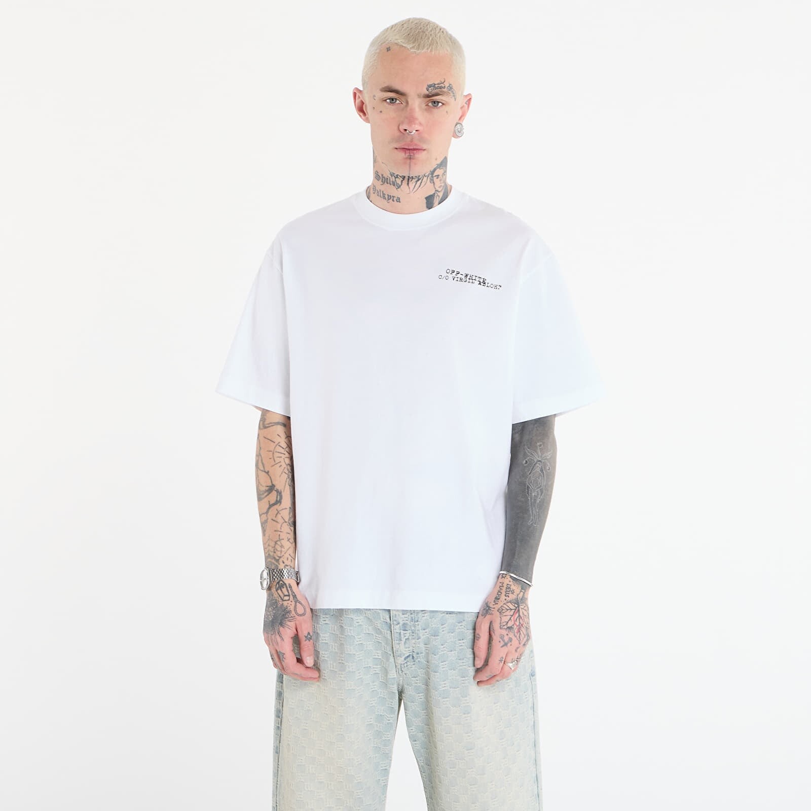 T-shirt Off-White Type Machine Arrow S/S Skate Tee White S