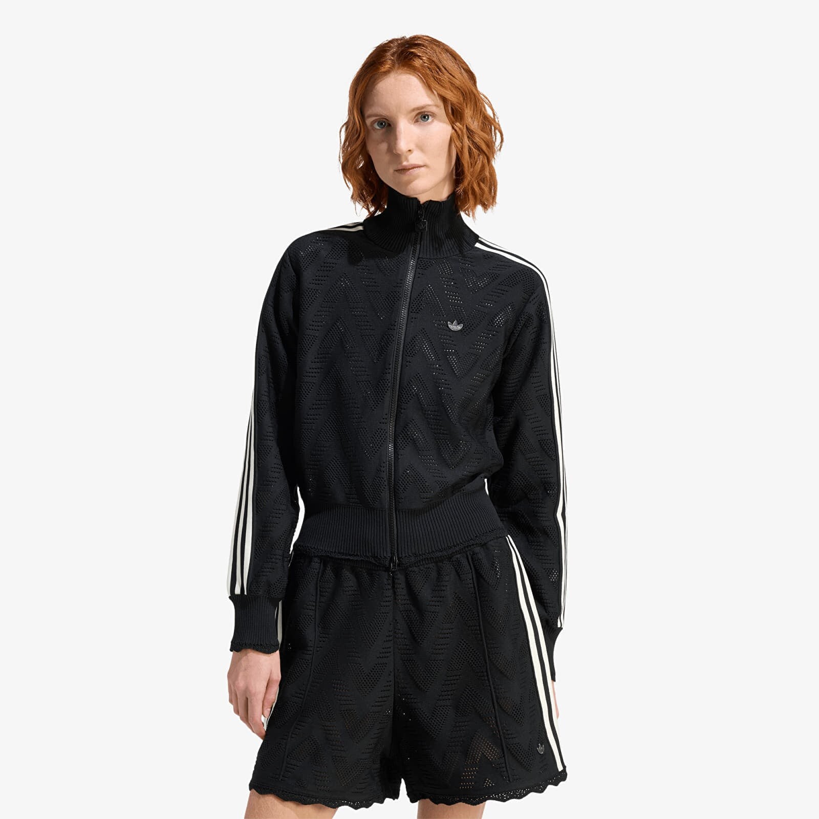 Sweatshirt adidas Firebird Tracktop Black/ Black L