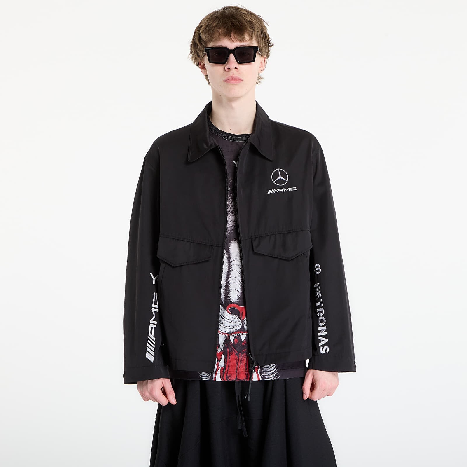 Jacket Y-3 x Mercedes-AMG PETRONAS Formula One Team Wolf Jacket Black S