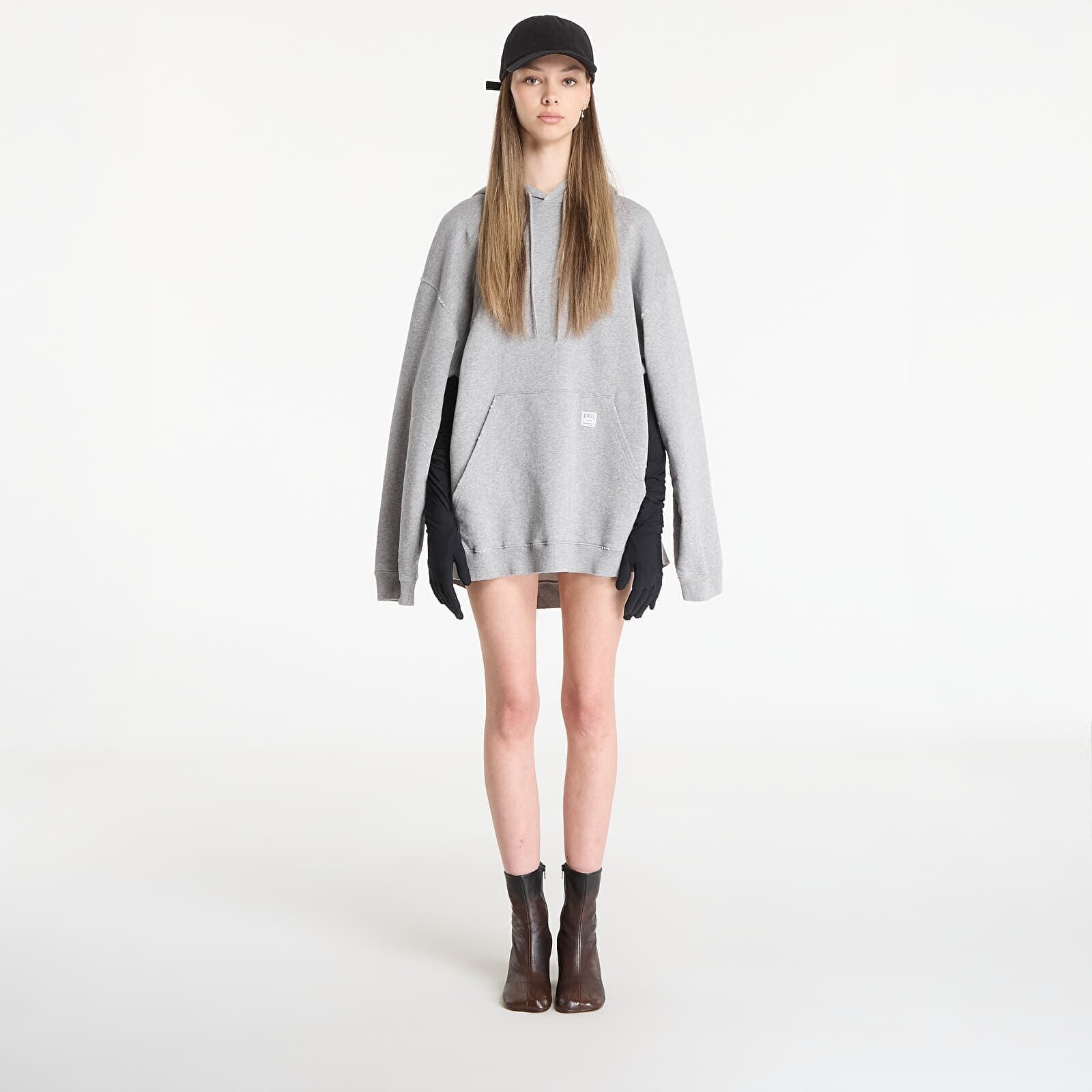 MM6 Mini Dress Light Grey Melange M