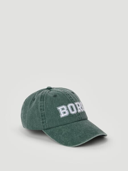 Björn Borg Borg Washed Bold Logo Cap Green, 58