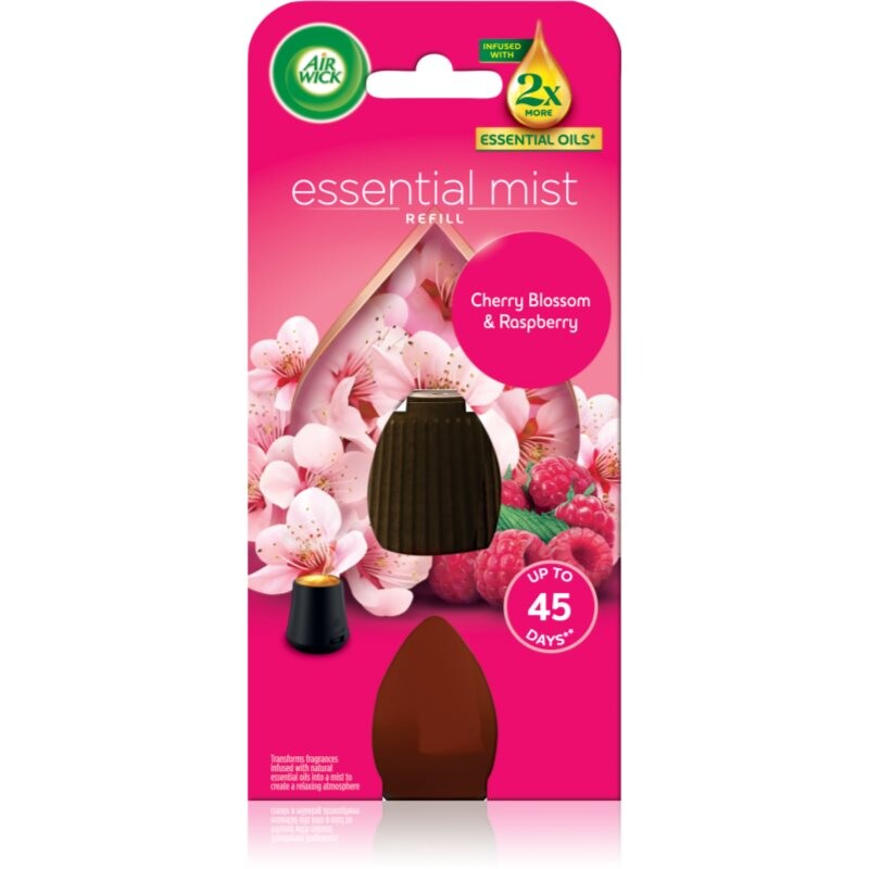 Air Wick Essential Mist Cherry Blossom & Raspberry refill for aroma diffusers 20 ml