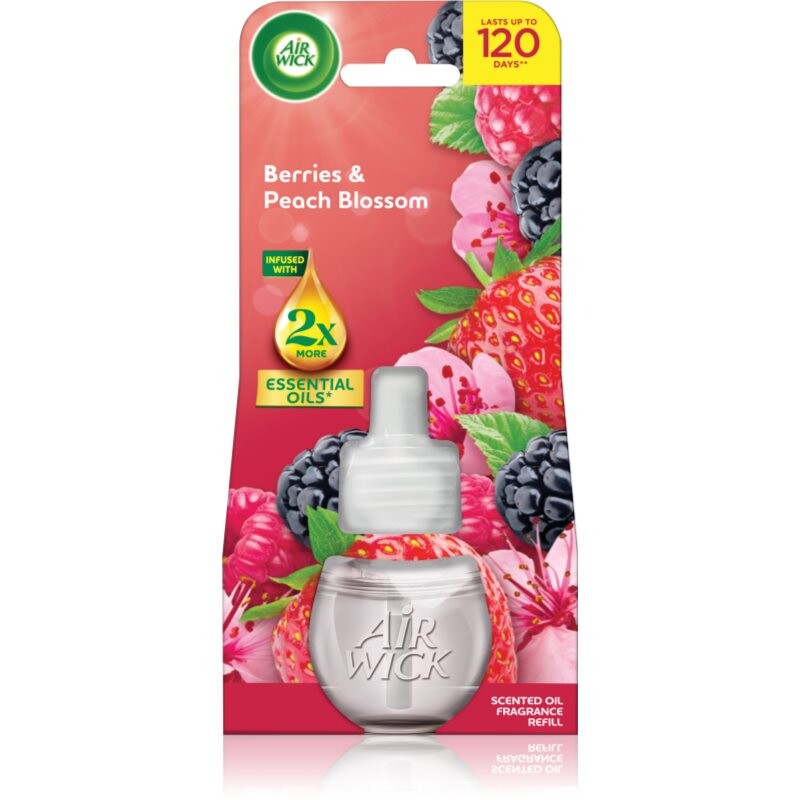 Air Wick Berries & Peach Blossom electric diffuser refill 19 ml