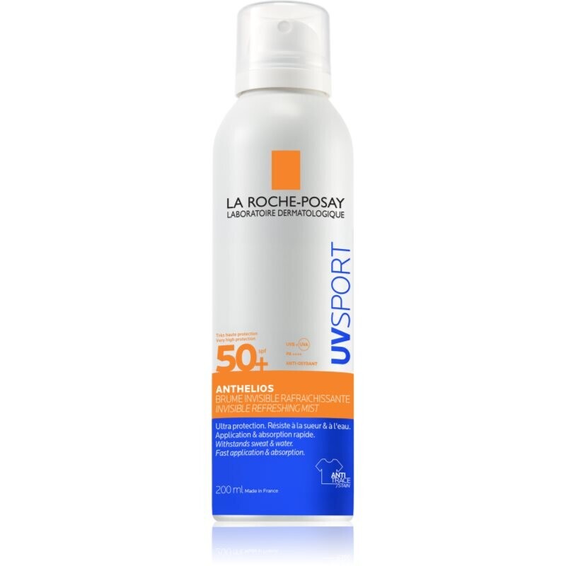 La Roche-Posay Anthelios UV Sport Invisible Refreshing Mist protective mist for all types of skin SPF 50+ 200 ml