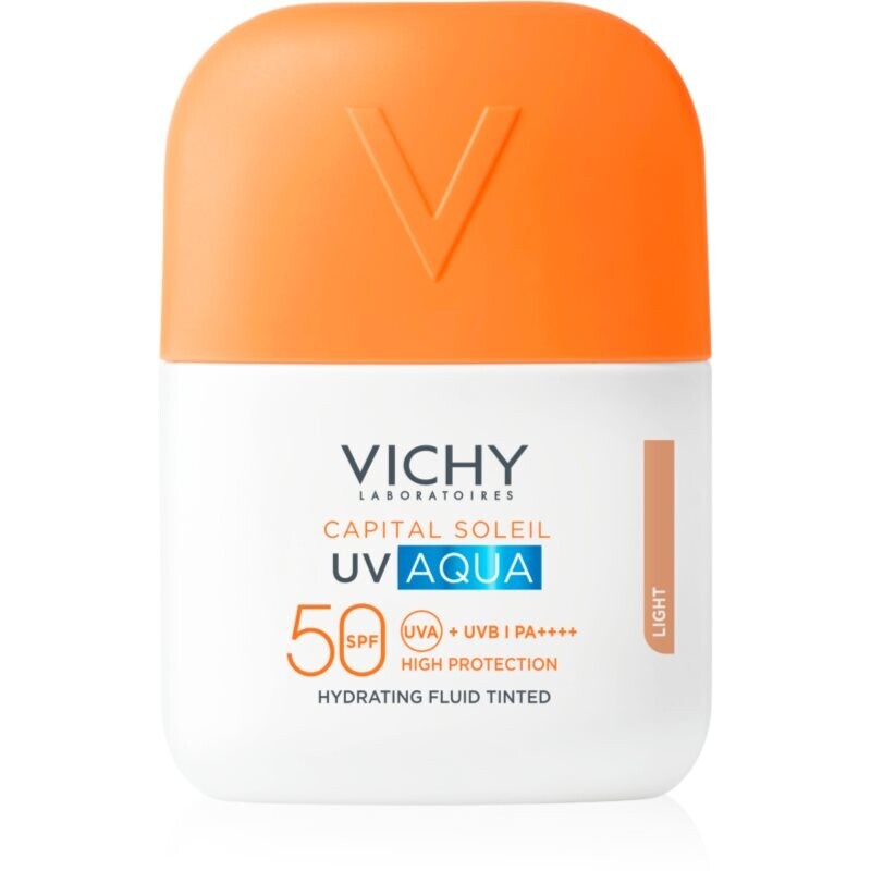 Vichy Capital Soleil UV Aqua protective tinted facial fluid with moisturising effect SPF 50 50 ml