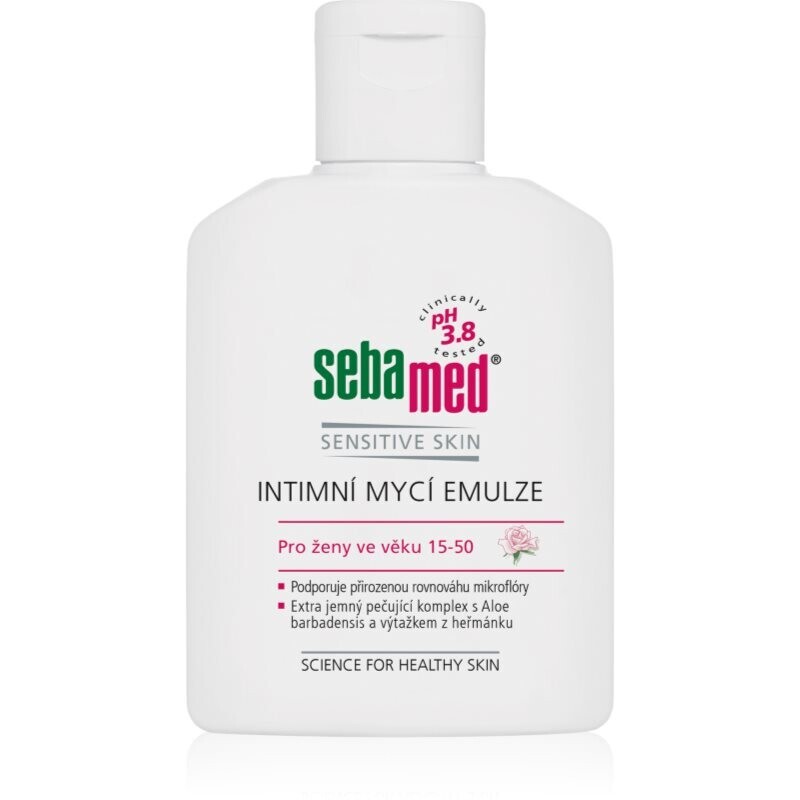 Sebamed Wash Intimate feminine wash emulsion pH 3.8 50 ml
