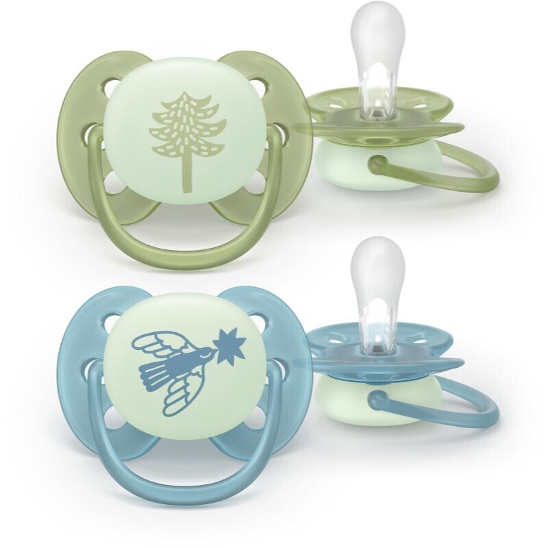 Philips Avent Ultrasoft Night SCF094/05 18+m dummy Neutral 2 pc