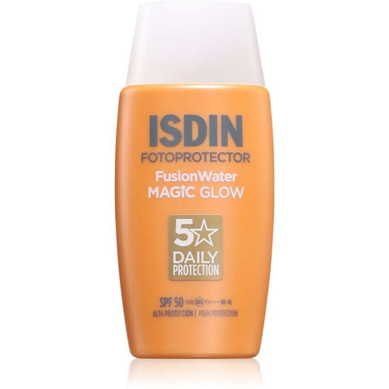 ISDIN Fotoprotector FusionWater Magic Glow lightweight protective fluid SPF 50 50 ml