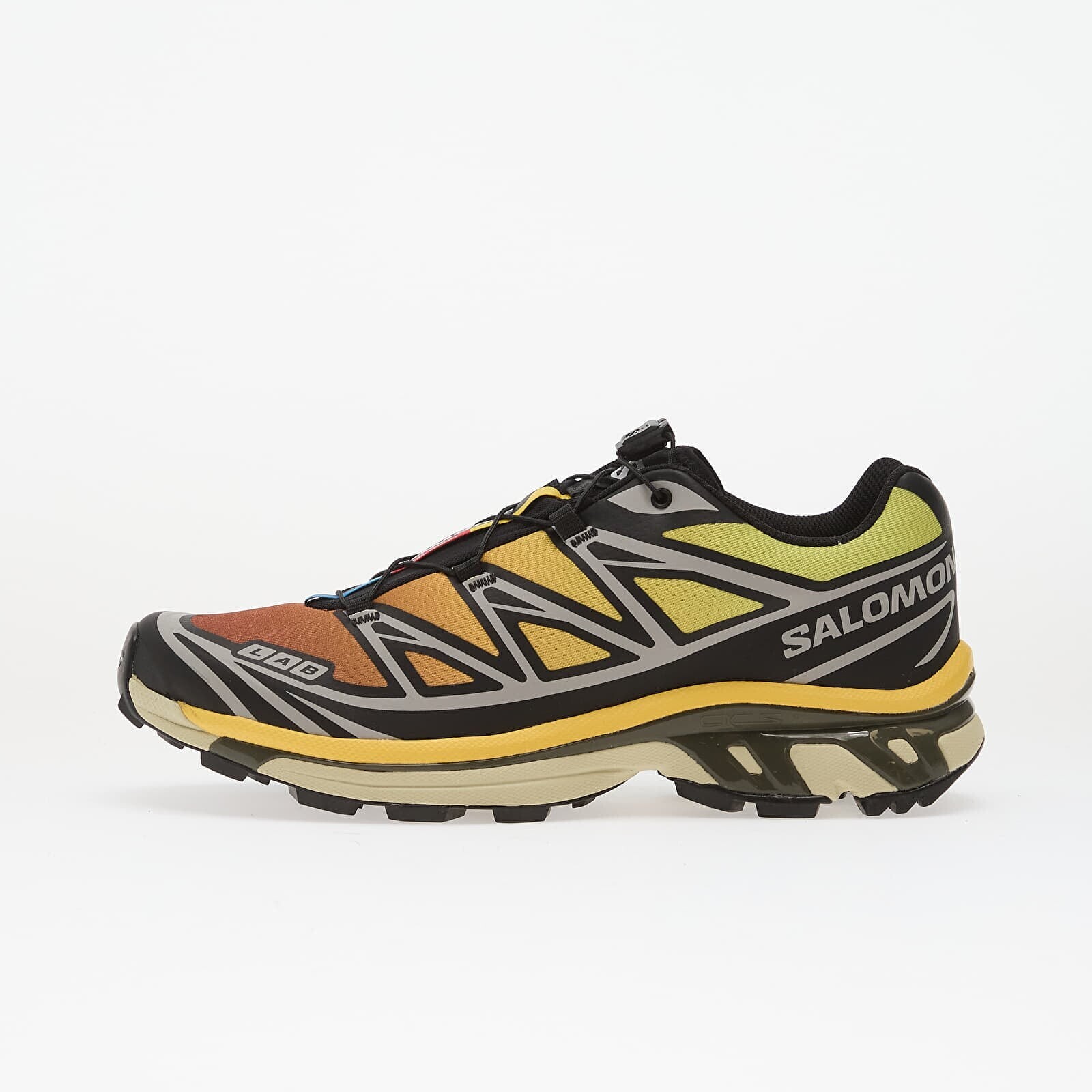 Sneakers Salomon XT-6 Black/ Grape Leaf/ Beach Ball UK 8