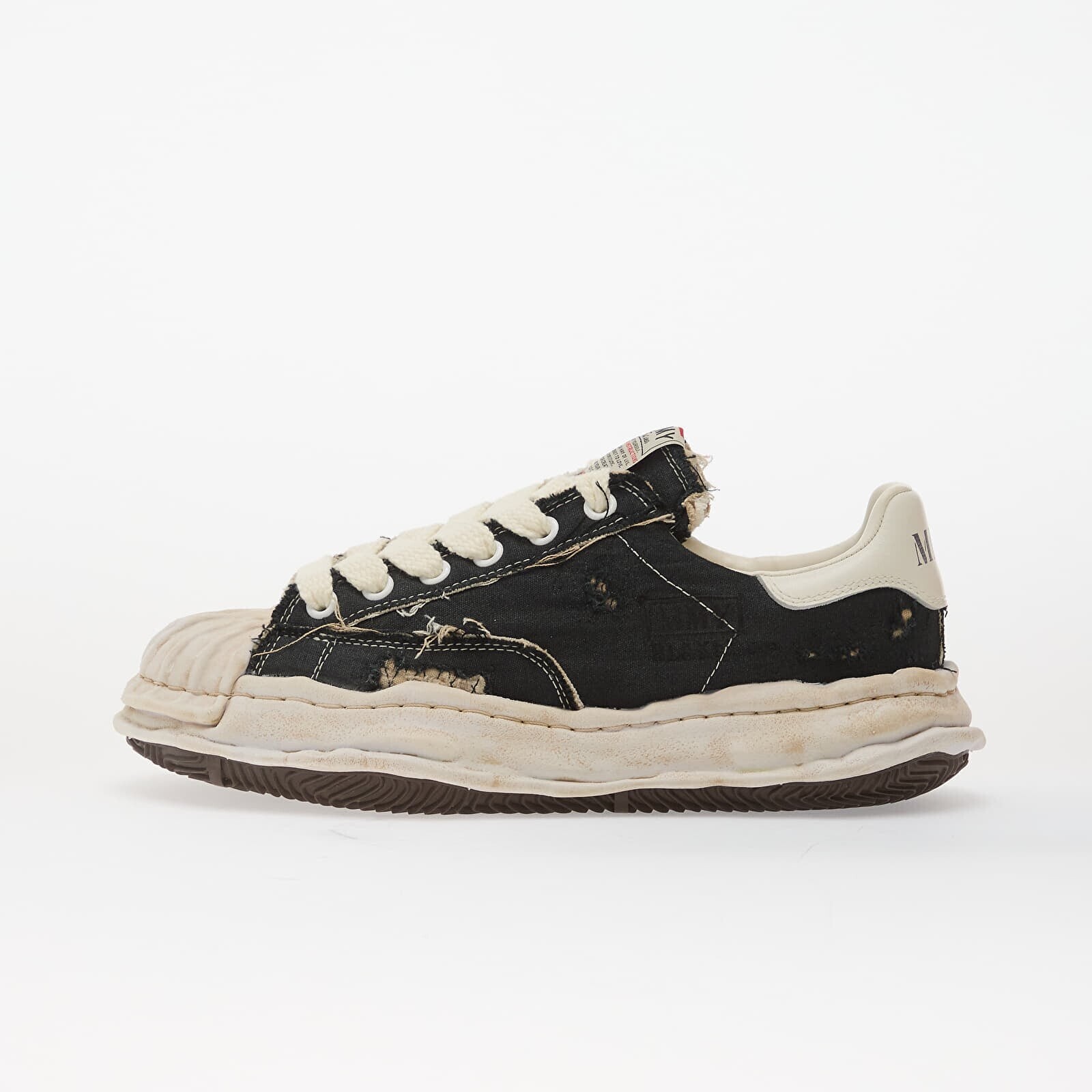 Sneakers Maison MIHARA YASUHIRO (MMY) Blakey Overdyed Sneaker Black UK 42
