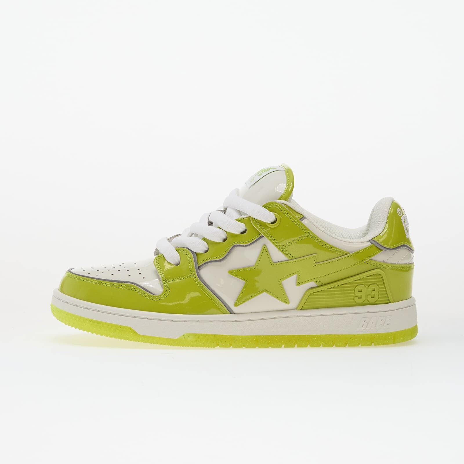 Sneakers A BATHING APE Sk8 Sta Bold 1 M2 Green UK 8.5
