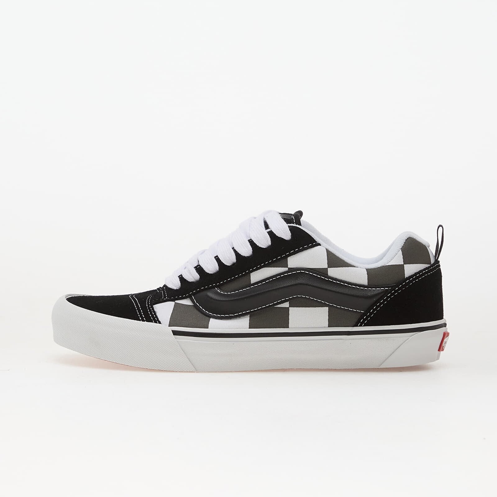 Sneakers Vans Knu Skool Mega Check Gray Black UK 10