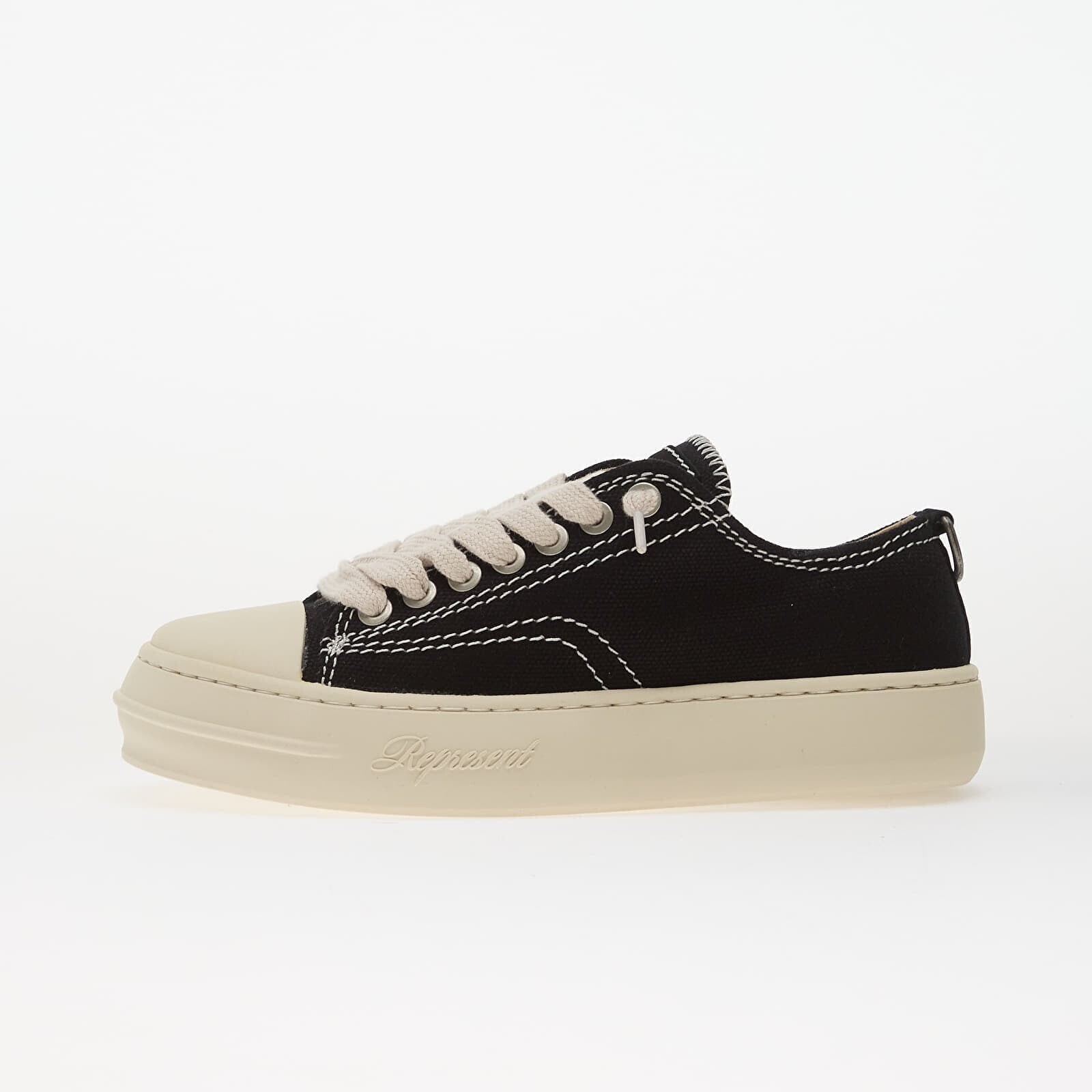 Sneakers REPRESENT Rep-Cap Jet Black UK 9