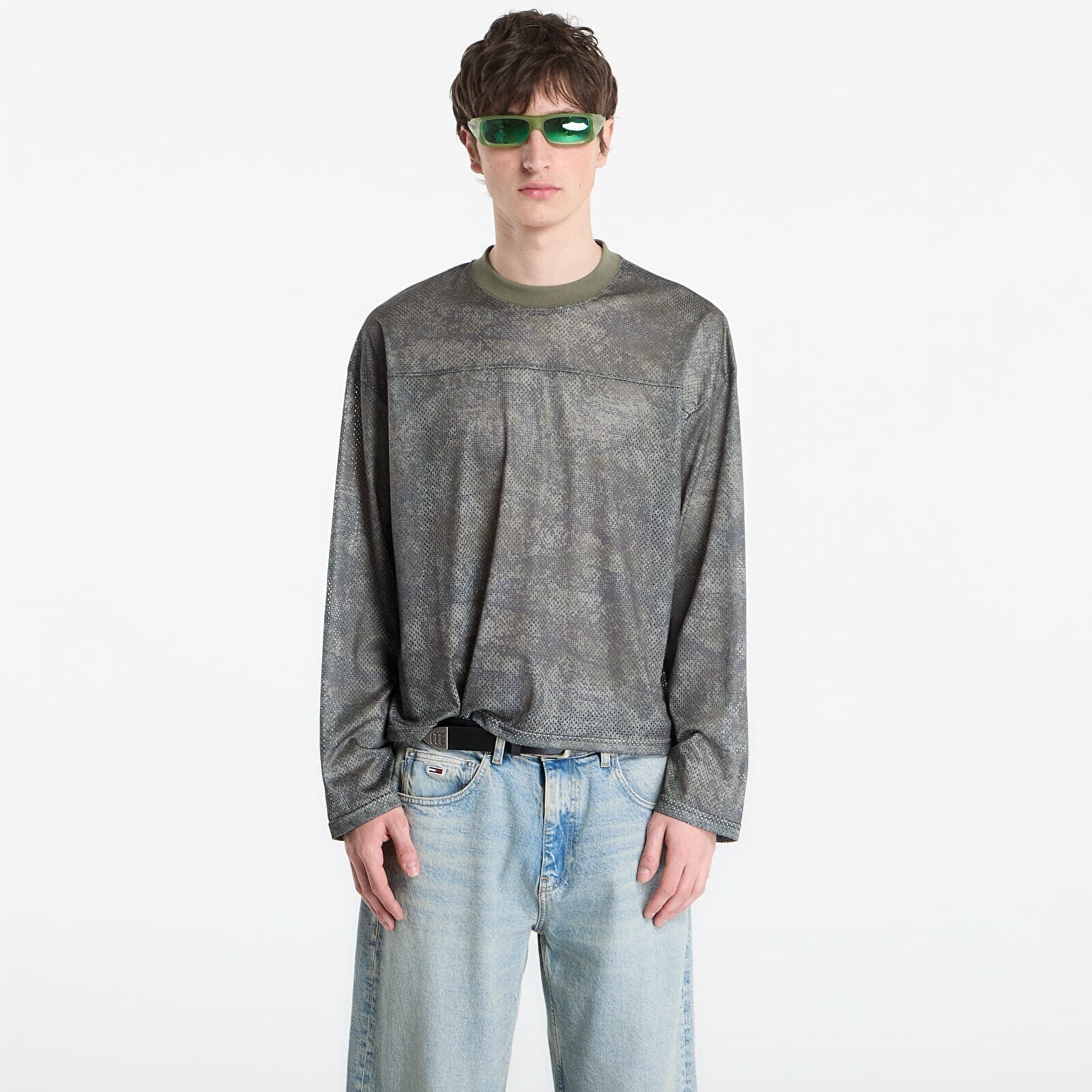 T-shirt Wasted Paris M Swarm Mesh Olive Khaki Camo M