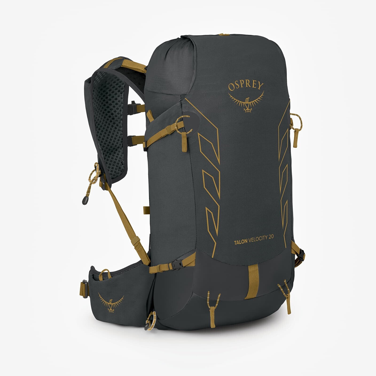 Osprey Talon Velocity 2 Dark Charcoal/ Tumbleweed Yellw S/M