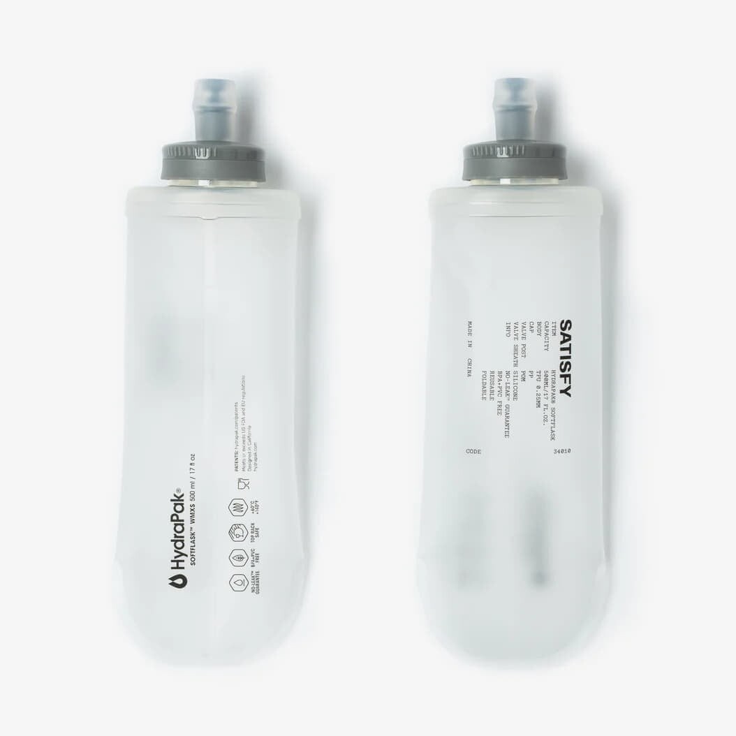 Bottle Satisfy 2 Flasks Pack 500ml Transparent Universal