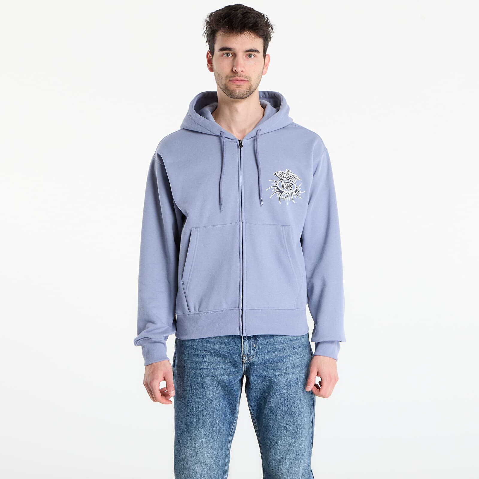 Sweatshirt Vans Torched Full Zip Glacial Slate XL
