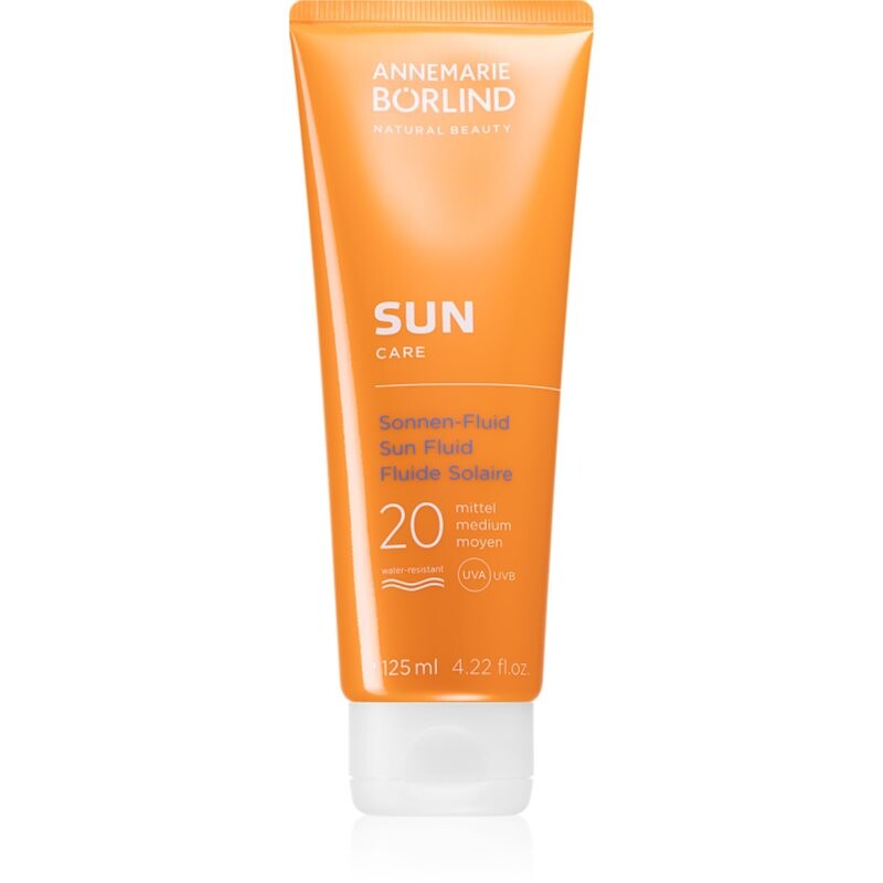 ANNEMARIE BÖRLIND SUN CARE protection fluid for tanning SPF 20 125 ml