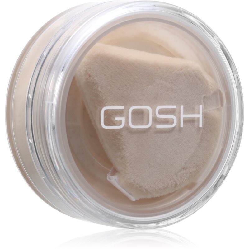 GOSH COPENHAGEN Bake N Set loose powder shade 002 Soft Yellow 15 g