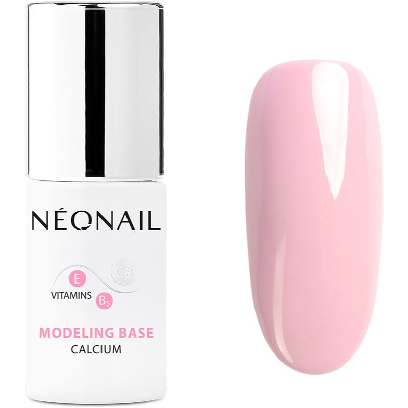 NEONAIL Modeling Base Calcium base coat gel for gel nails with calcium shade Blush Boomer 7,2 ml
