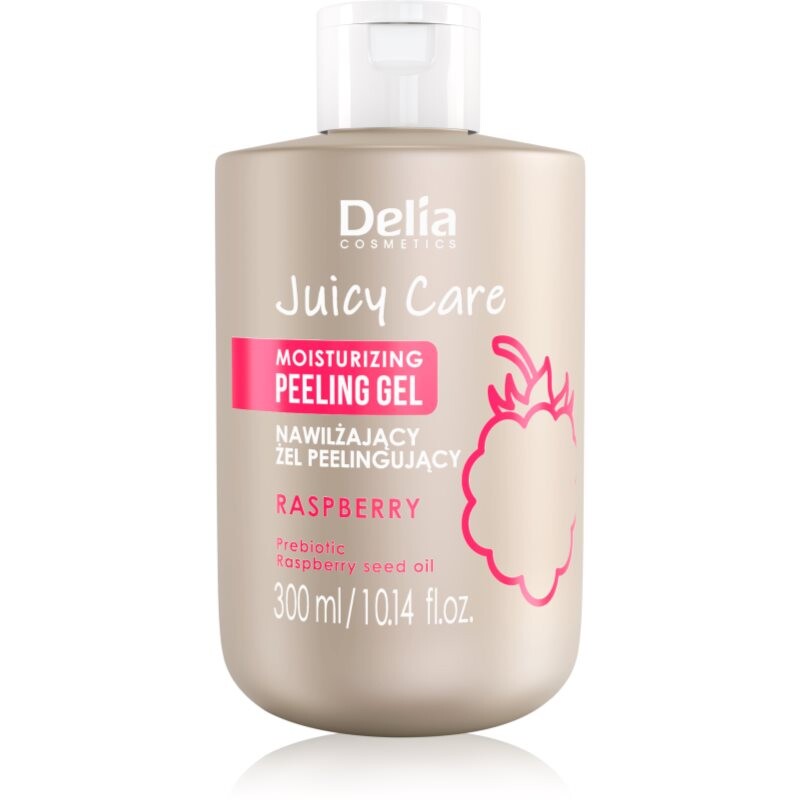 Delia Cosmetics Juicy Care Raspberry moisturising body scrub 300 ml