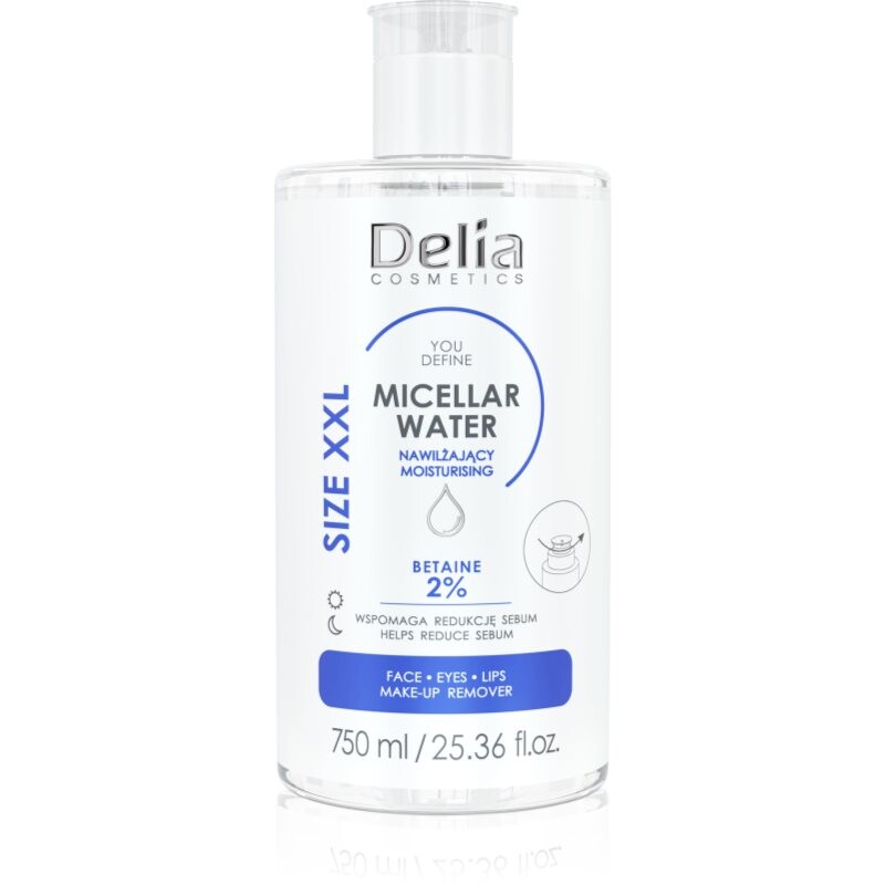 Delia Cosmetics You Define cleansing micellar water with moisturising effect 750 ml