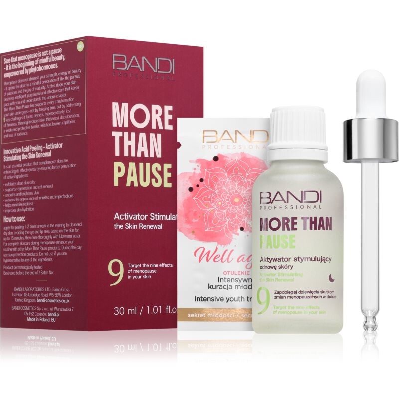BANDI Cosmetics More Than Pause activator with an exfoliating effect 30 ml
