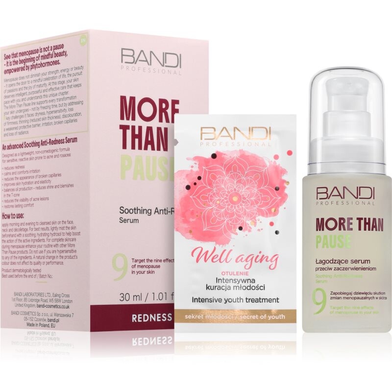 BANDI Cosmetics More Than Pause redness relief soothing serum 30 ml