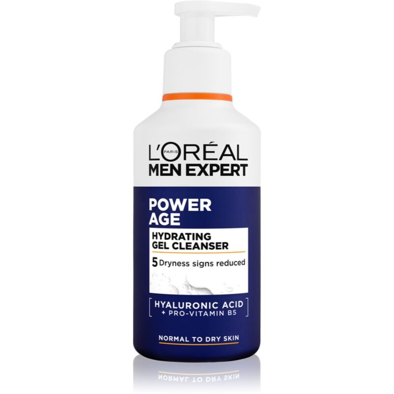 L’Oréal Paris Men Expert Power Age moisturising cleansing gel for men 260 ml