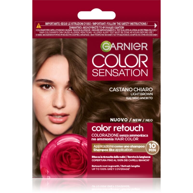 Garnier Color Sensation Retouch hair colour shade CASTANO CHIARO 1 pc