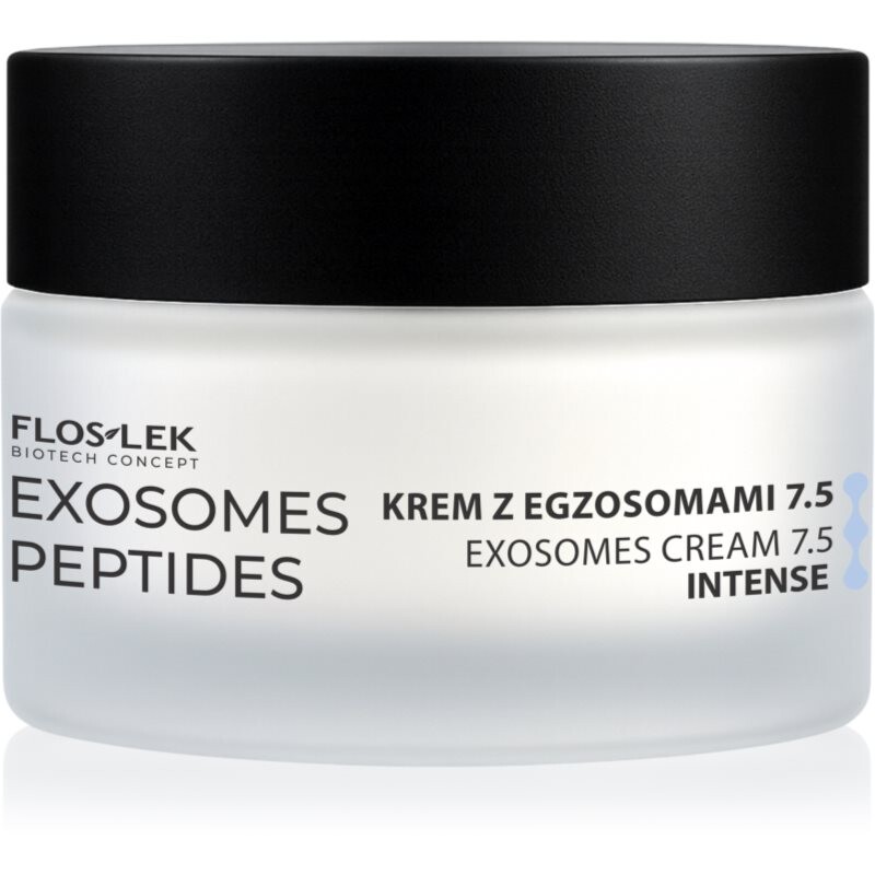 FlosLek Laboratorium Exosomes Peptides Face Cream Increasing Skin Density intensive cream for mature skin Intense 7.5 50 ml
