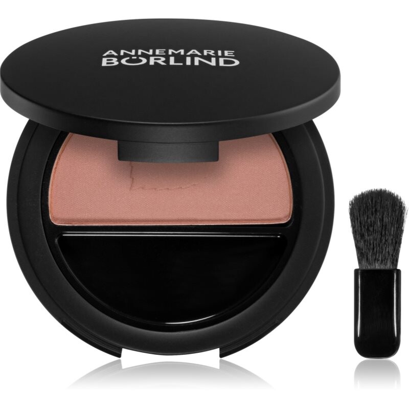 ANNEMARIE BÖRLIND DEKORATIVE powder blusher with mirror and applicator shade Raspberry 5 g