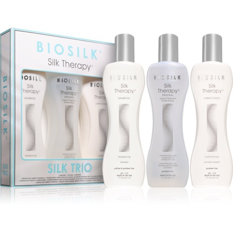 Biosilk Silk Therapy set for hair for women