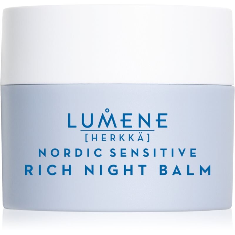 Lumene Nordic Sensitive [HERKKÄ] Rich Night Balm soothing night balm for sensitive skin 50 ml