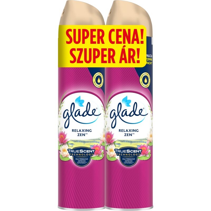 GLADE Relaxing Zen air freshener double 2x300 ml