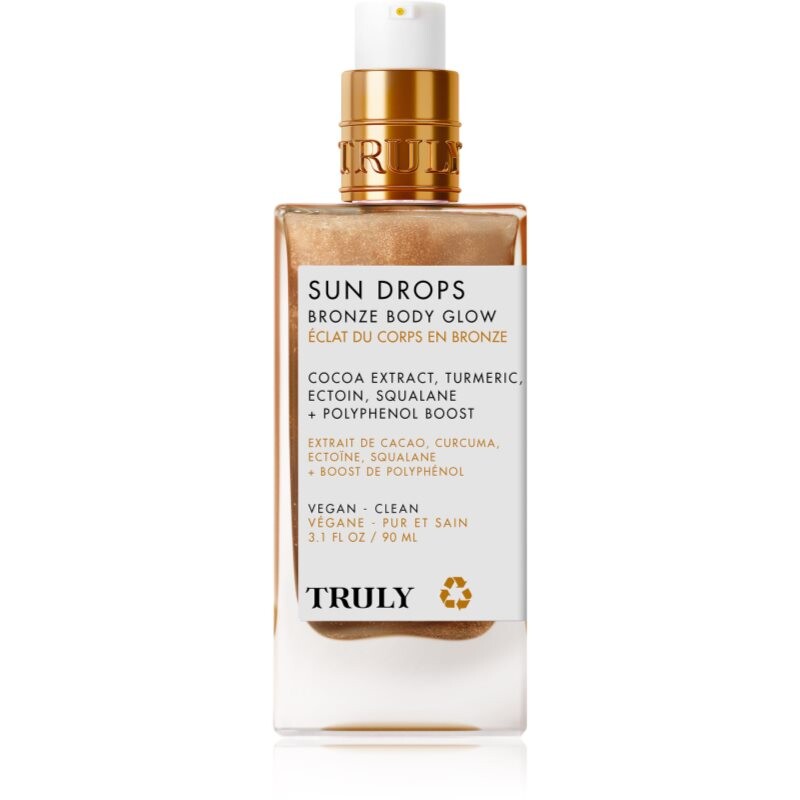 Truly Sun Drops shimmer bronzing oil for the body 90 ml