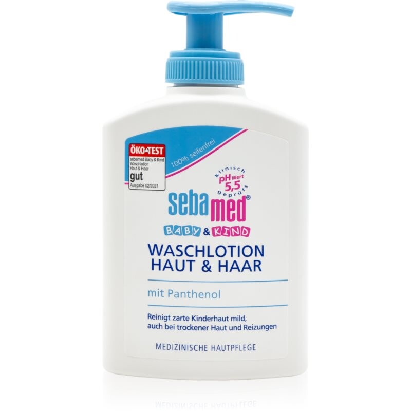 Sebamed Baby washing emulsion for body and hair with pump 200 ml