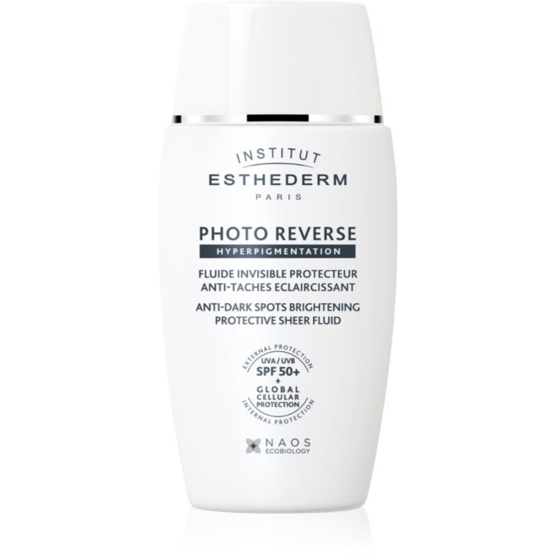 Institut Esthederm Photo Reverse Hyperpigmentation protection fluid for pigment spot correction SPF 50+ 40 ml