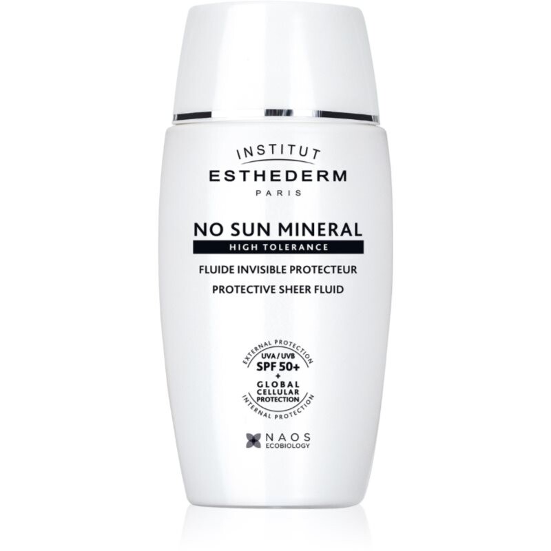 Institut Esthederm No Sun Mineral Fluid protection fluid for sensitive and intolerant skin SPF 50+ 40 ml