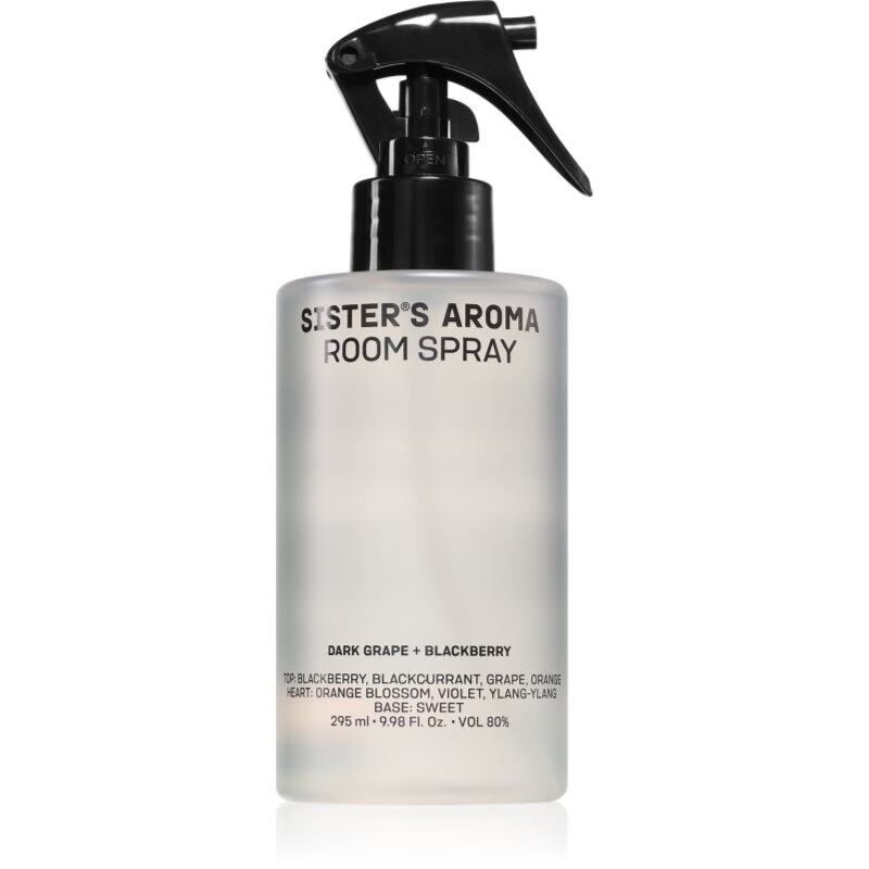 Sister's Aroma Dark Grape + Blackberry room spray 295 ml