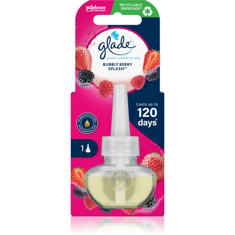 GLADE Bubbly Berry Splash electric diffuser refill 20 ml